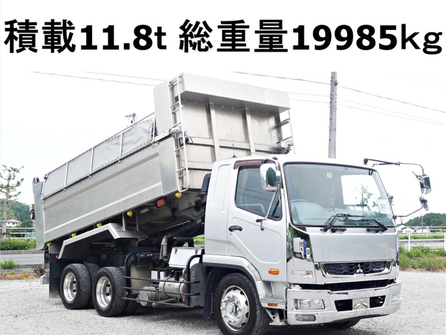 ファイター ダンプ ダンプ積載11.8t総重量19985kg