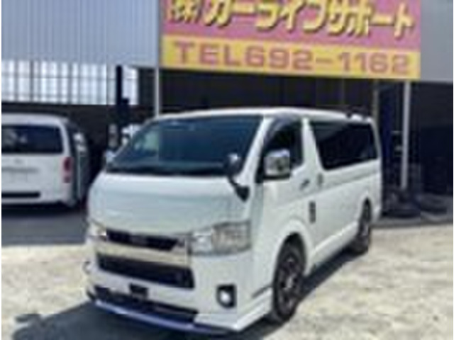 ハイエースバン 2.8 スーパーGL ダークプライムII ロング ディーゼル 6型 インバータ...