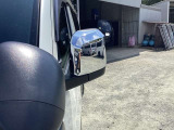 メッキ電動格納ミラー!