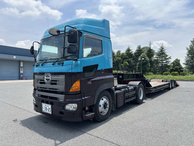 プロフィア  セット機運搬セミトレーラー幅249cm