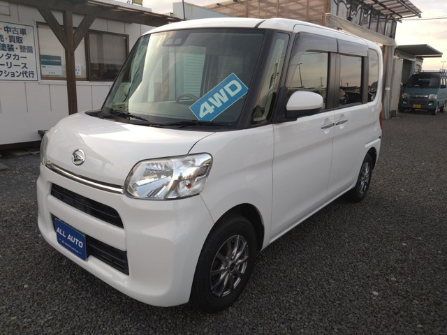 タント X 4WD ナビTV Bluetooth プッシュスタート 4WD