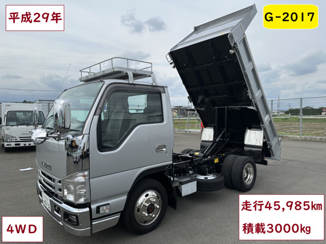 エルフ  4WD 3tダンプ 3tトラック