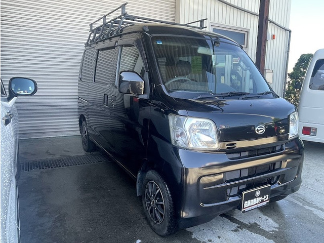 ダイハツ ハイゼットカーゴ クルーズ ハイルーフ 4WD ルーフキャリア付