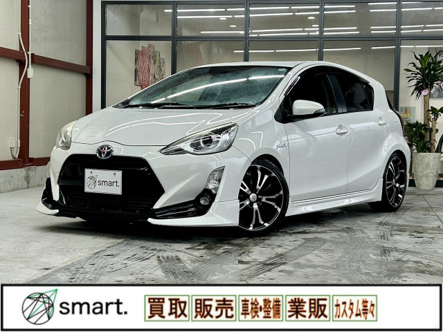 アクア 1.5 S 社外ナビ/BT/社外エアロ/車高調