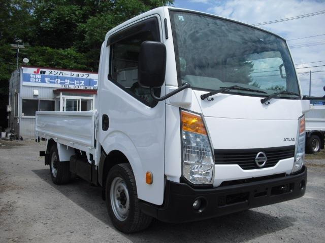アトラス  3.0D 1.4t積 波鉄板張低床荷台 4WD リアシングルタイヤ