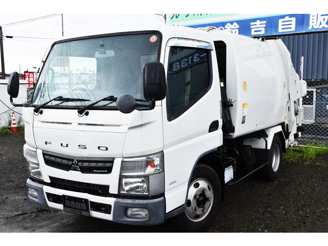 キャンター  2tプレスパッカー 連続作動車