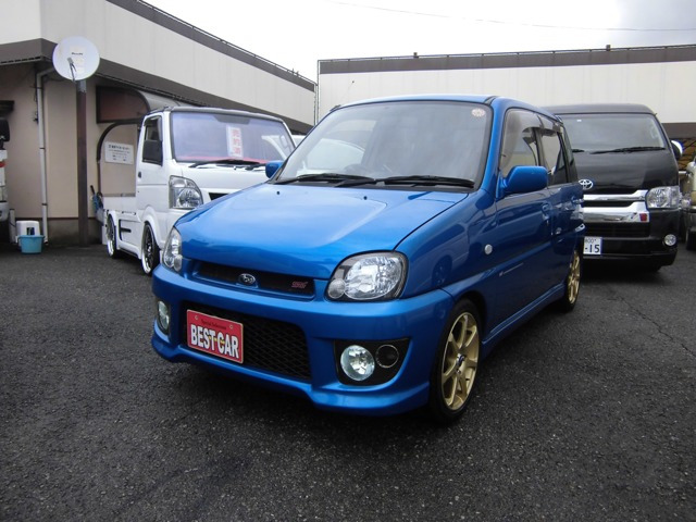 プレオRS リミテッドII 4WDスーパーチャージャー フジツボマフラー