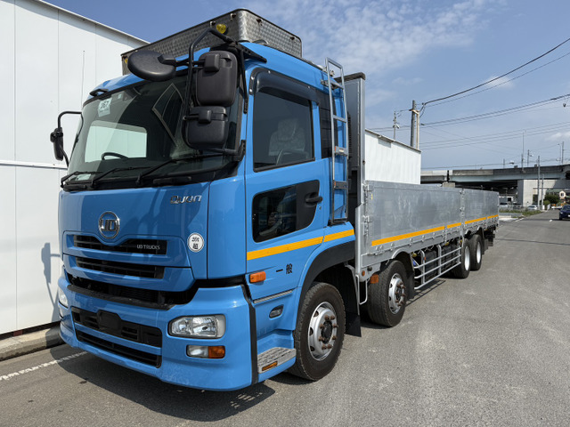 クオン  ステンレスボディ・予備車検付
