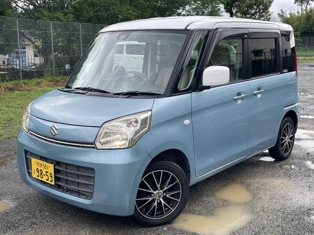 スペーシア X レーダーブレーキサポート HIDパワースライドドアTVナビ