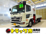 お問合せ管理No.E744 R1 レンジャー 2.45t 標準ベッド付 ユニック4段クレーン付 210ps