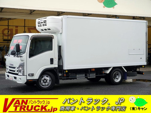 エルフ 冷蔵冷凍車 ワイドロング 中温 3トン 東プレ AT