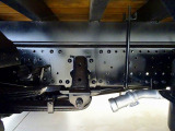 燃料タンク100L シャーシは 錆止め/マフラー塗装 仕上げに力を入れています。