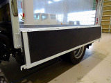 荷台内寸:240&times;160&times;38 三方開 タダノ3段 2.53t吊り TM-ZE253HR ラジコン/フックイン付 ※令和8年3月クレーン年次点検済