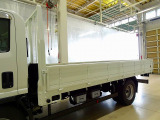 荷台内寸:435&times;210&times;40 三方開 床板アピトン