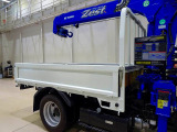 荷台内寸:240&times;160&times;38 三方開 タダノ3段 2.53t吊り TM-ZE253HR ラジコン/フックイン付 ※令和8年3月クレーン年次点検済