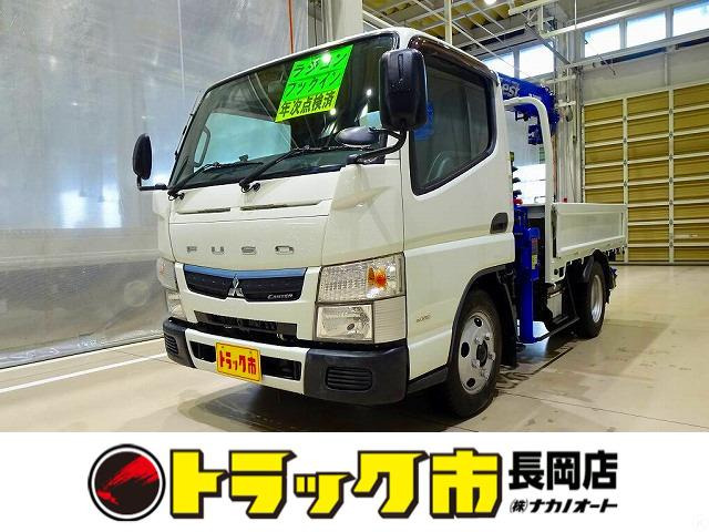 キャンター 3.0 全低床 ディーゼル 2t 標準 タダノ3段2.5t吊クレーン