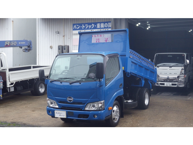 デュトロ4.0 10尺ダンプ フルジャストロー ディーゼル乗出し439.8万円/3tダンプ/AT