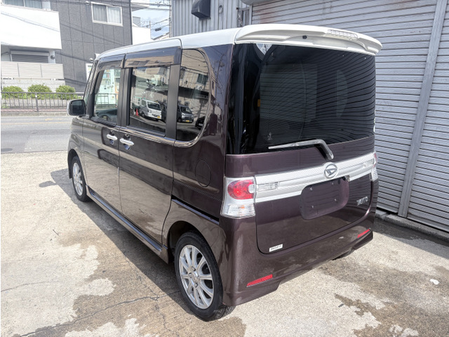 ダイハツ タントカスタム RS ターボ・パワースライドドア・ナビ・TV の