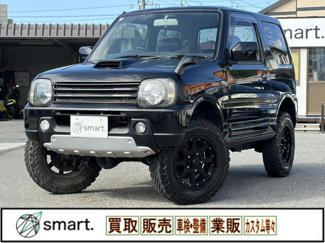 ジムニー ワイルドウインド 4WD リフトアップ/社外ナビ/TV