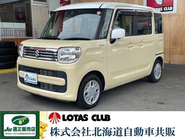 スペーシア ハイブリッド(HYBRID)  X 4WD JU認定保証1年付 衝突被害軽減ブレーキ