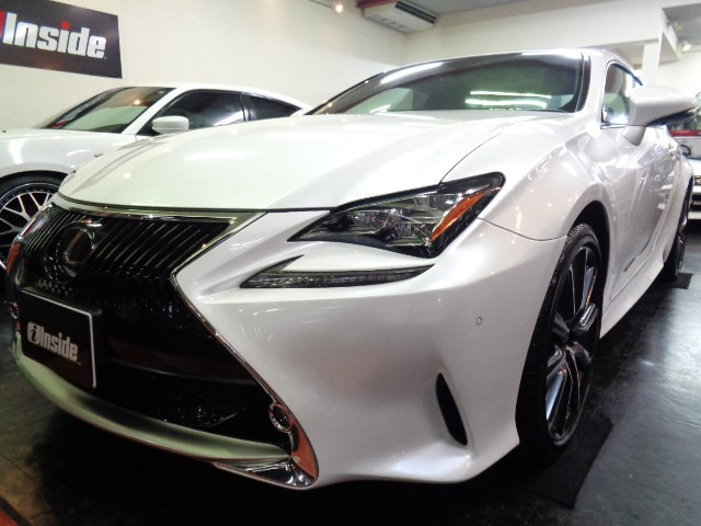 RC 350 バージョンL 3.5V6エンジン8速パドルS黒革シート