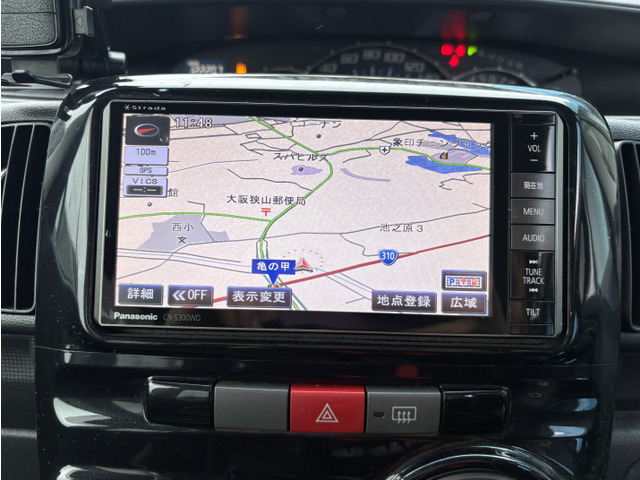 ダイハツ タントカスタム X スマートキー パワスラ ナビ の中古車詳細