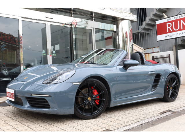 ポルシェ 718ボクスター S PDK スポクロ シートH 20inAW 記録簿 の中古