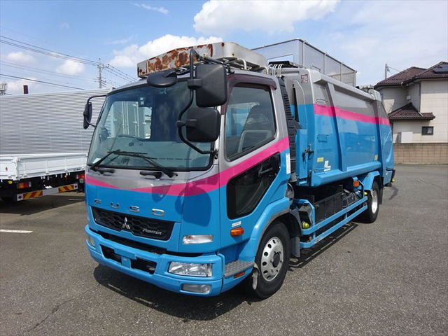 ファイター 塵芥車 プレス 10.2㎥ 新明和
