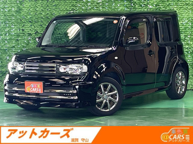 キューブ 1.5 ライダー ブラックライン HIDヘッド CD ETC プッシュ禁煙