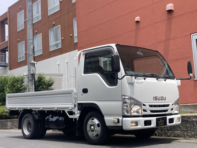 エルフ 3.0 フルフラットロー ディーゼル 全低床1.5トン・荷台張替え済・全塗装