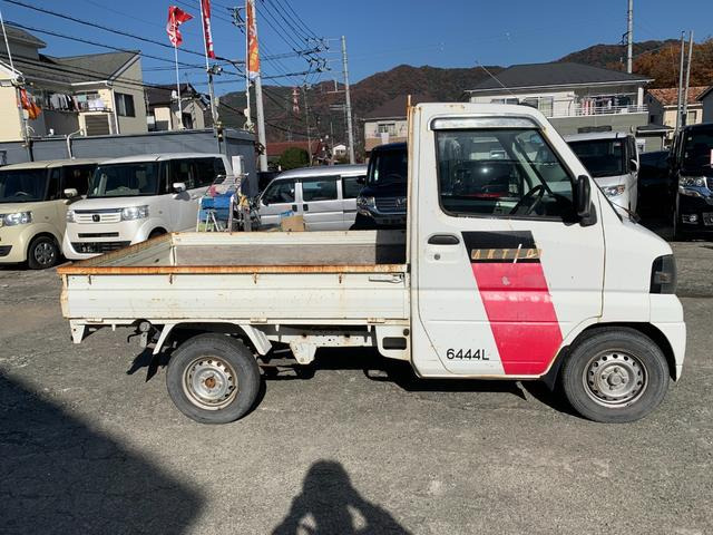 三菱 ミニキャブトラック Vタイプ エアコン付 PS 運転席エアバッグ 3方