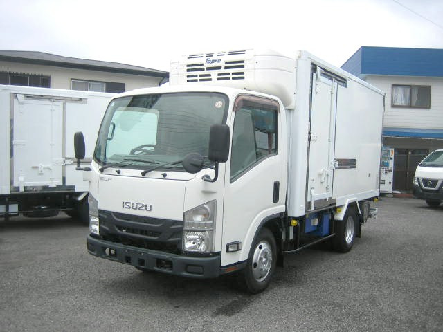 エルフ 2tセミロング低温冷凍車・格納PG
