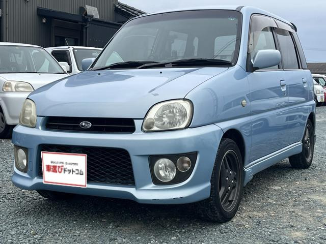 プレオ F タイプS 車検整備付 5速MT CD エアコン