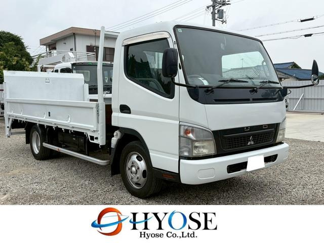 キャンター  平成20年式 PDG-FE82D パワーゲート付き(P/G付)平ボディ