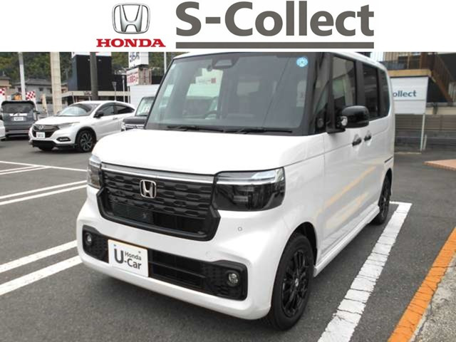 N-BOXカスタム ブラック スタイル 登録済み使用車/純正ナビ/ETC装備