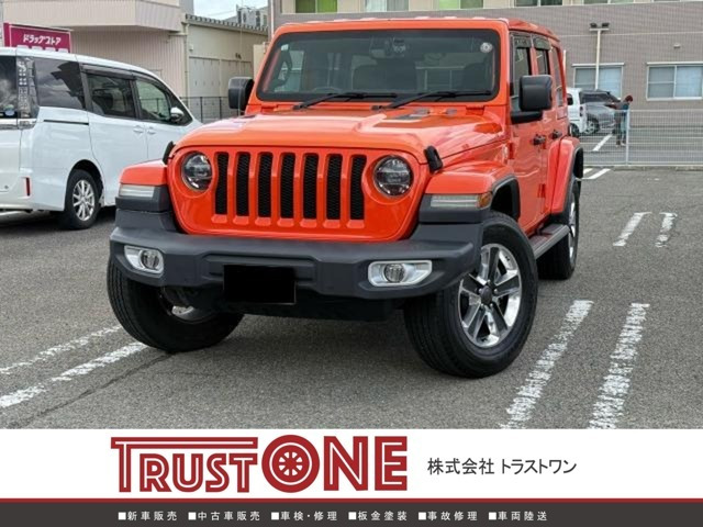 ラングラー アンリミテッド サハラ ローンチエディション 4WD ワンオーナー ETC バッ...