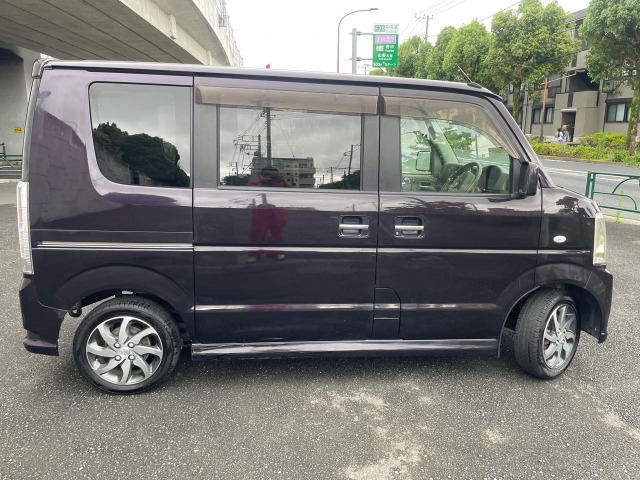 スズキ エブリイワゴン PZターボ 4WD 64型最終モデル・4WD・ナビ・保証