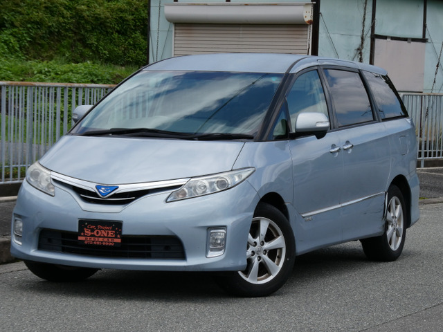 エスティマハイブリッド 2.4 X 4WD 4WD/HV/プッシュスタート/