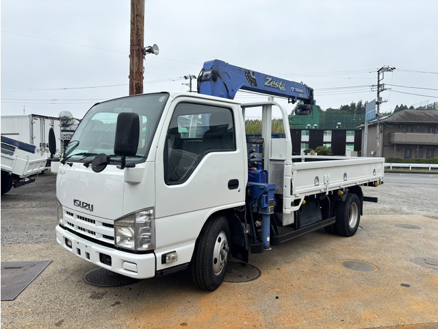 エルフ 標準ロング3段クレーン車 積載2t