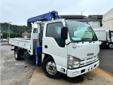 エルフ  標準ロング3段クレーン車 積載2t