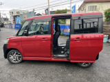 スペーシアカスタム TS 4WD クラリオンオーディオ ETC両側パワスラ