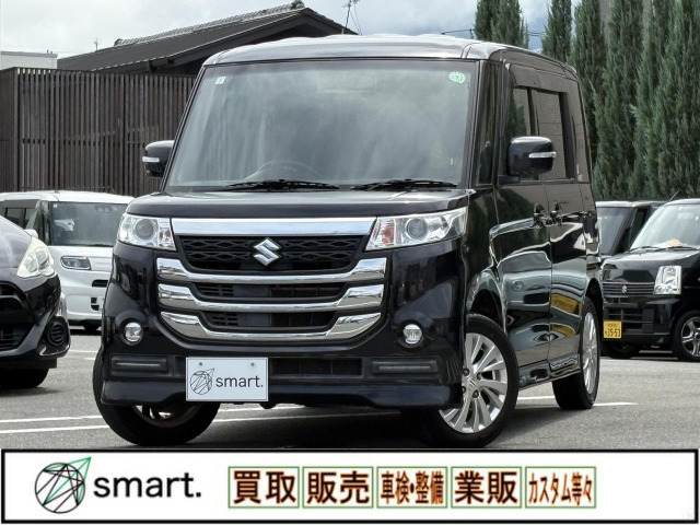 スペーシアカスタム Z 電スラ/8型SDナビ/BT/フルセグ