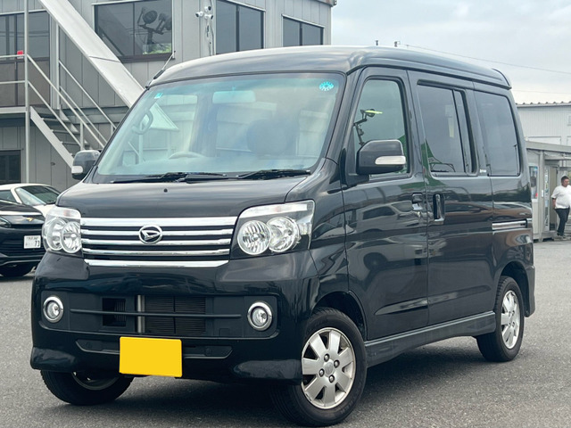 アトレーワゴン カスタムターボ RS リミテッド 電動スライドドア 純正ナビ