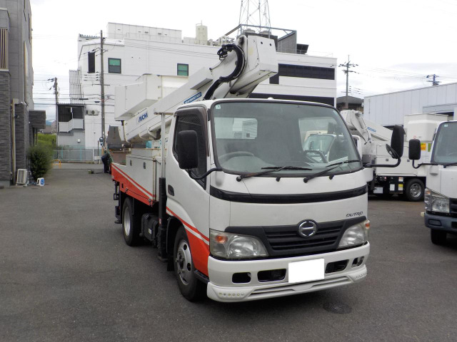デュトロ 高所作業車11mサブエンジン付き電工仕様