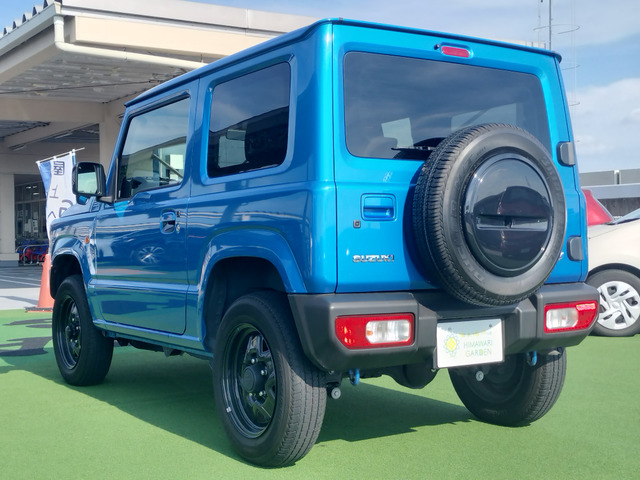 スズキ ジムニー 青色 スズキ ジムニー XL 4WD 4WD/5MT/シートヒーター/ターボ車 の中古車