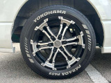 レイズ製アルミホイール 215/60R17C 5部山位