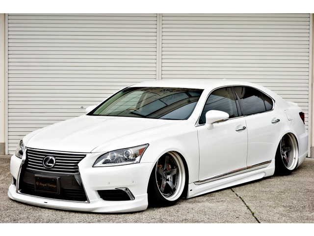 LS 460 バージョンC WORK20AW黒革シートエアロパーツ
