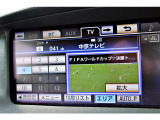 フルセグ!TVキット付きです!走行中は助手席の方が快適に視聴できます!