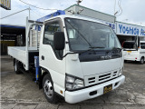 4770cc 3t 3トン 平ボディ アルミブロック 3段クレーン付 タダノZR263 走行55800K 6速 6MT 荷台内寸351&times;208 内外装仕上げ済み 積載3000Kg