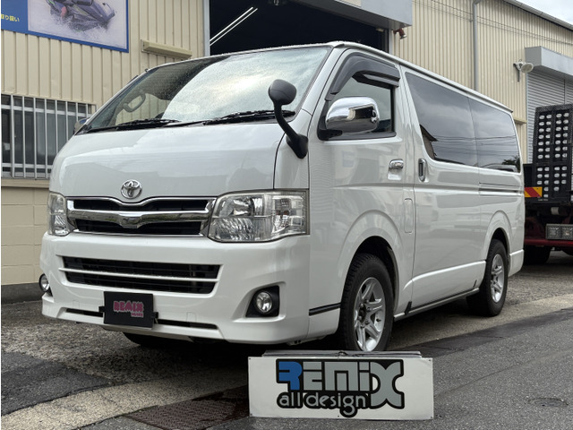 ハイエースバン 3.0 スーパーGL ロング ディーゼル 4WD 寒冷地仕様 ベットキット カ...